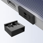 Blocco di tenuta USB 2.0/3.0 con tappo antipolvere rimovibile