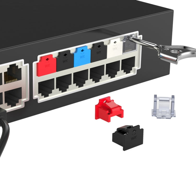 Tappo di sicurezza rimovibile per porta di rete RJ45
