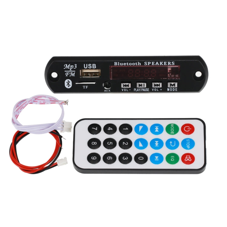 Modulo ricevitore audio Bluetooth 5.0 MP3 per auto da 12 V Scheda madre radio FM Scheda decodifica audio lossless, Lossless Decoder Board