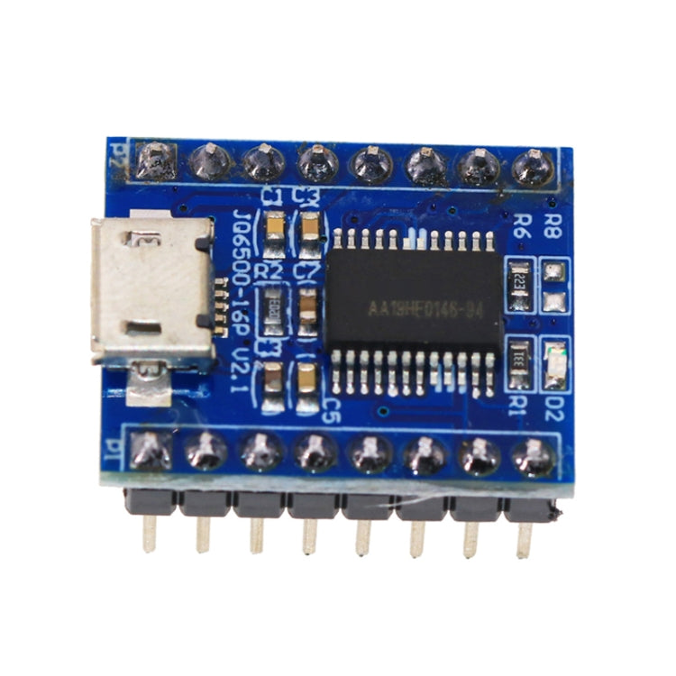 JQ6500 Modulo vocale Modulo MP3 MCU Controllo seriale Annuncio 1 a 1 Controllo a 5 vie Musica IC, JQ6500