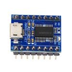 JQ6500 Modulo vocale Modulo MP3 MCU Controllo seriale Annuncio 1 a 1 Controllo a 5 vie Musica IC, JQ6500