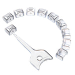Blocco antifurto porta RJ45 con tappo antipolvere rimovibile