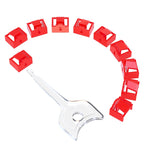 Blocco antifurto porta RJ45 con tappo antipolvere rimovibile