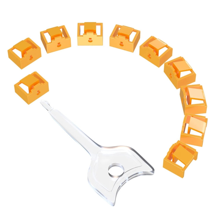 Blocco antifurto porta RJ45 con tappo antipolvere rimovibile