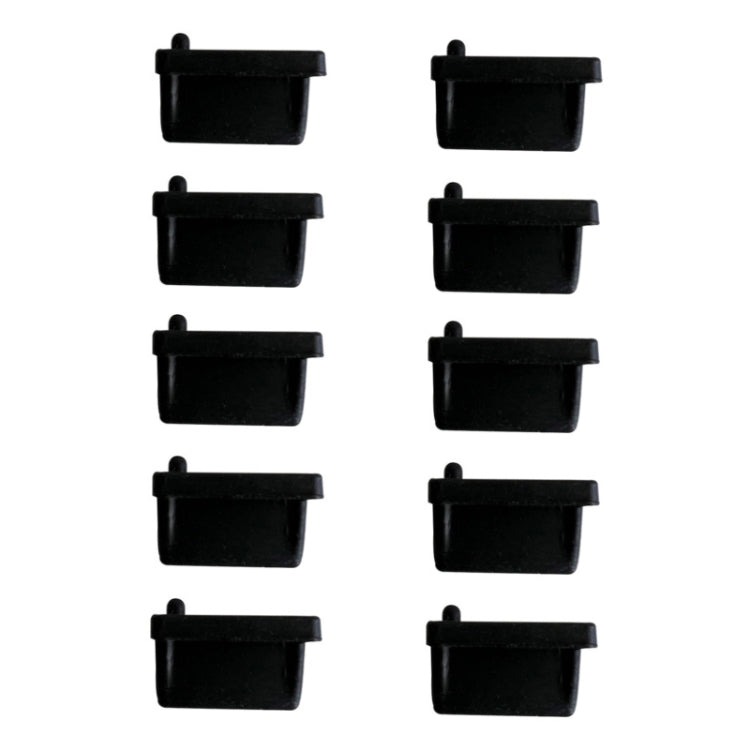 Set 10 coperture antipolvere porta USB 2.0 in silicone