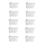 Set 10 coperture antipolvere porta USB 2.0 in silicone