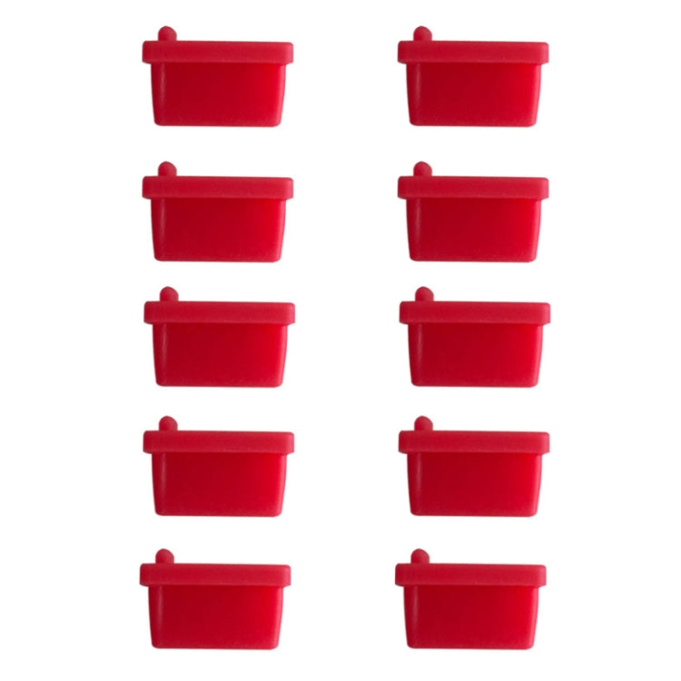 Set 10 coperture antipolvere porta USB 2.0 in silicone