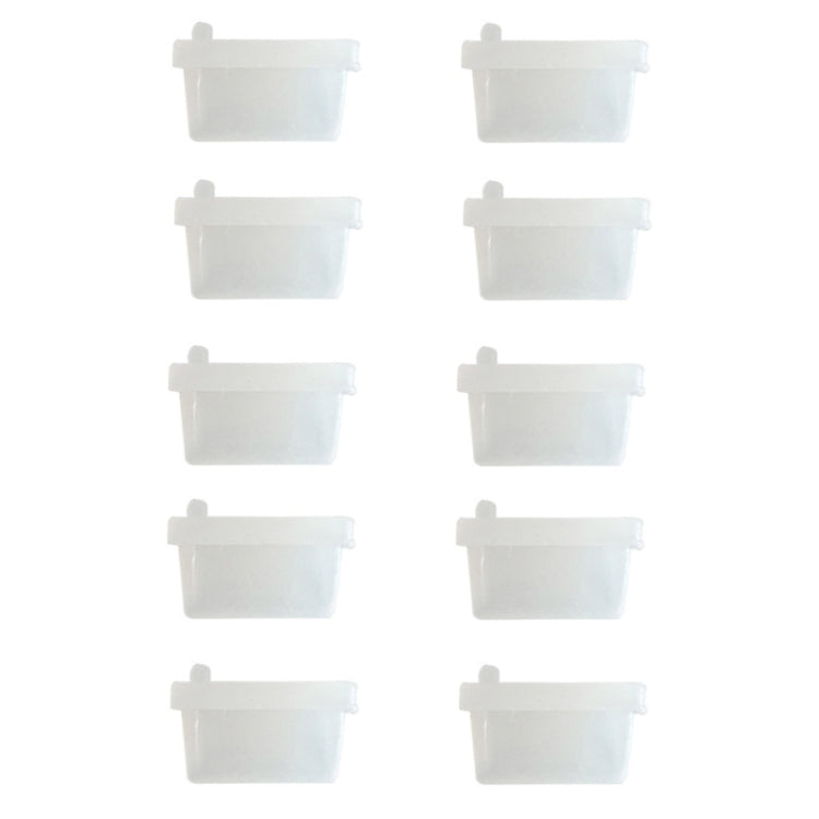 Set 10 coperture antipolvere porta USB 2.0 in silicone
