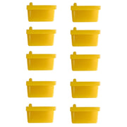 10 pezzi/set USB 2.0 femmina porta antipolvere porta di ricarica copertura in silicone, Black, White, Red, Transparent, Yellow, Blue