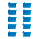 Set 10 coperture antipolvere porta USB 2.0 in silicone