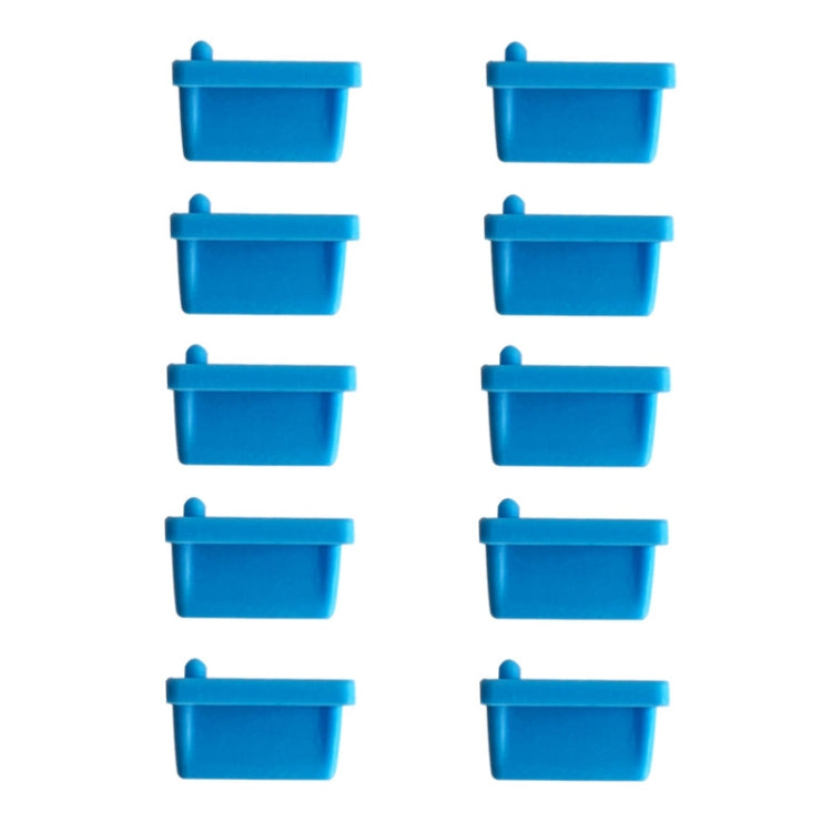 Set 10 coperture antipolvere porta USB 2.0 in silicone