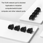 Tappi antipolvere RJ45 per porta di rete 10 pezzi