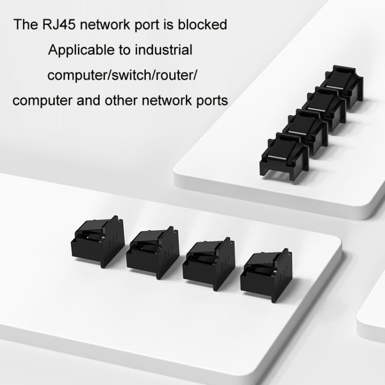 Tappi antipolvere RJ45 per porta di rete 10 pezzi