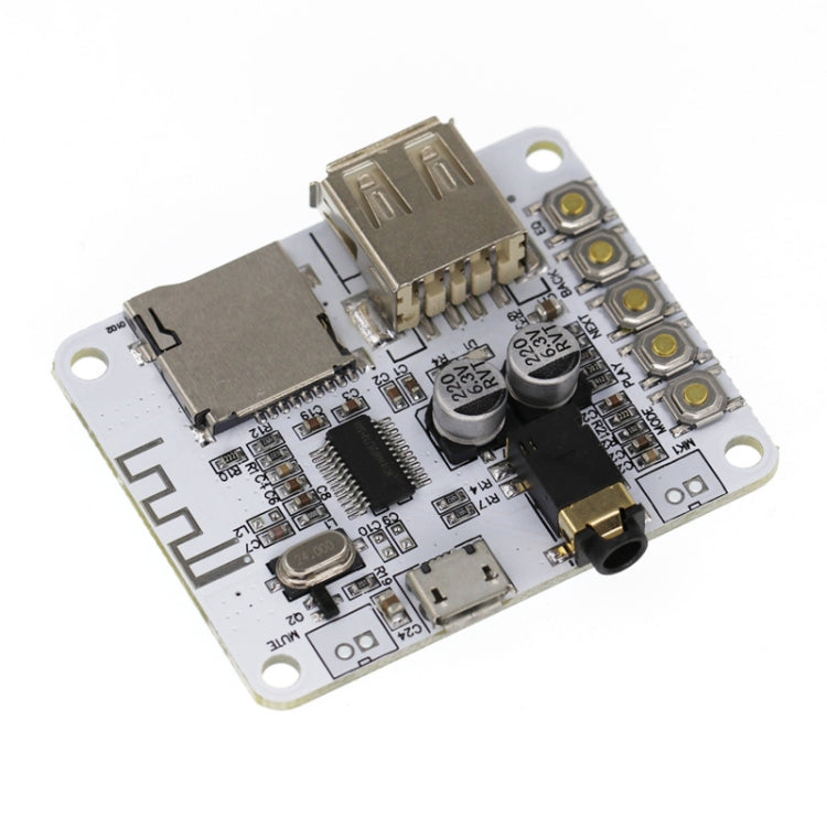 Modulo decodificatore MP3 Bluetooth Scheda ricevitore audio Decodificatore riproduzione con uscita preamplificatore scheda TF USB, Bluetooth MP3 Decoder Module