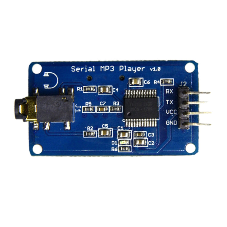Modulo lettore MP3 YX5300 Lettore vocale Controllo seriale Modulo musicale con slot per scheda TF, YX5300