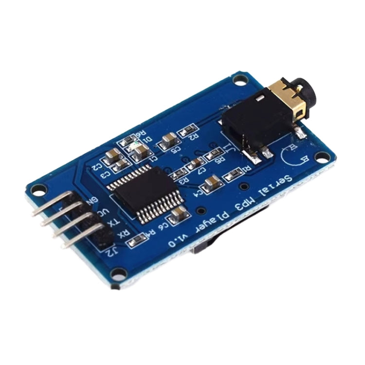 Modulo lettore MP3 YX5300 Lettore vocale Controllo seriale Modulo musicale con slot per scheda TF, YX5300