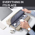 BANGE BG-6802 Borsa per laptop Custodia protettiva per notebook, Black Small, Khaki Small, Pink Small, Black Large, Khaki Large, Pink Large