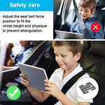 Fibbia di regolazione della cintura di sicurezza per bambini, limitatore fisso