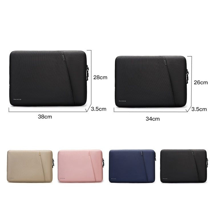 BANGE BG-6801 Borsa per laptop Organizer interno digitale, Black Small, Pink Small, Khaki Small, Black Large, Pink Large, Khaki Large