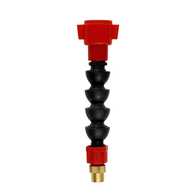 Smerigliatrice angolare Macchina per il taglio del marmo Dispositivo di riempimento/spruzzatura dell'acqua Raffreddamento Spolveratura Ugello di spruzzatura della polvere, 1 Snap Spout + Waterproof Tape, 1 Snap Aluminum Tube Spout-Longer, Bamboo Tube  ...