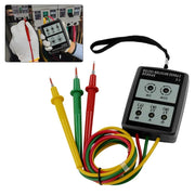 Misuratore di fase a corrente alternata trifase Rilevatore di fase Tester di rotazione Indicatore Indicatore digitale dell'ordine delle fasi, SP8030