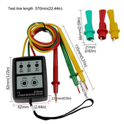 Misuratore di fase a corrente alternata trifase Rilevatore di fase Tester di rotazione Indicatore Indicatore digitale dell'ordine delle fasi, SP8030