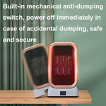 Riscaldatore domestico ceramica PTC 1000W con protezioni