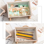 Scatola in legno per decorazione e stoccaggio 22x9x24 cm