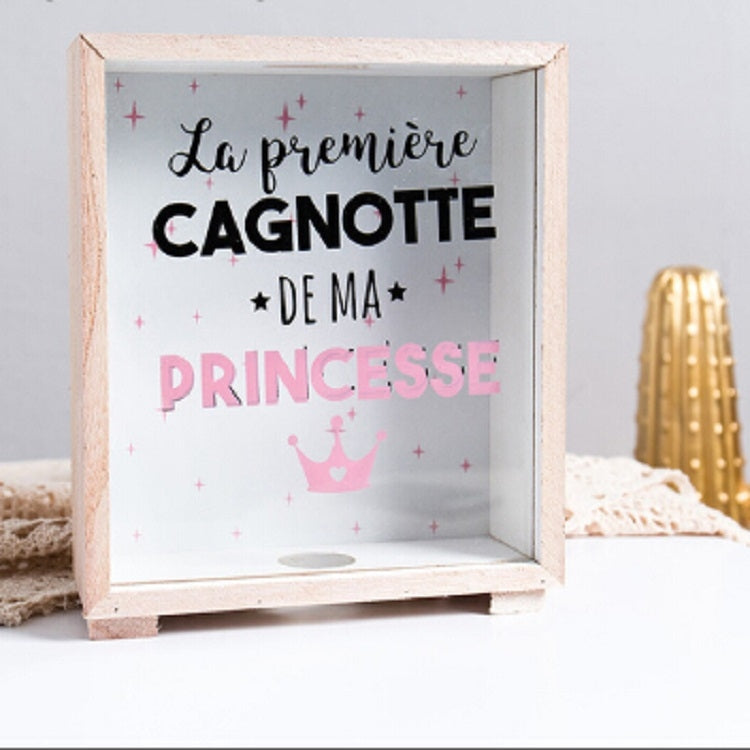 Scatola in legno per decorazione e stoccaggio 22x9x24 cm