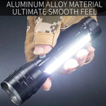 E-SMARTER P27 Penna Clip Torcia Elettrica Luce Forte Laser Wick Luce Laterale Alta Luminosità Torcia Elettrica Emergenza Avventura Esterna, P27