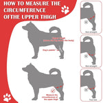Cintura di supporto per lesioni da frattura della zampa del cane, S, M, L, XL