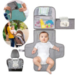 Borsa per auto per bambini multifunzionale impermeabile per cambio pannolino