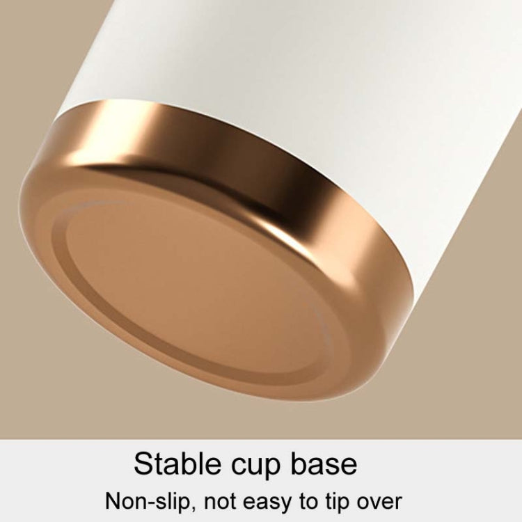 Tazza isolata in acciaio inossidabile 316, portatile, da portare con sé, doppia tazza da caffè con cannuccia, 500ml