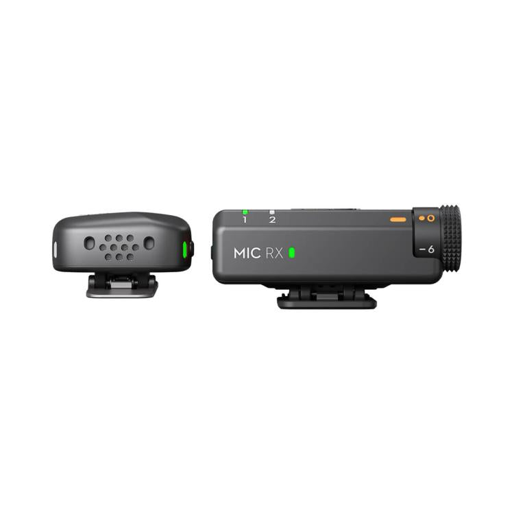 Microfono wireless DJI Mini con trasmissione stabile
