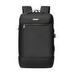SKV B20453 Uomo Business Casual Multifunzionale Doppia Borsa a Tracolla Grande Capacità Zaino per Laptop