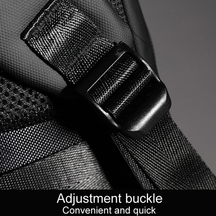 SKV B20453 Uomo Business Casual Multifunzionale Doppia Borsa a Tracolla Grande Capacità Zaino per Laptop