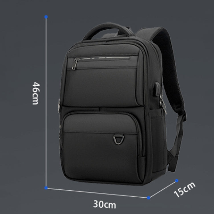 SKV B23889 Borsa per laptop da lavoro a doppia spalla di grande capacità da uomo, B23889