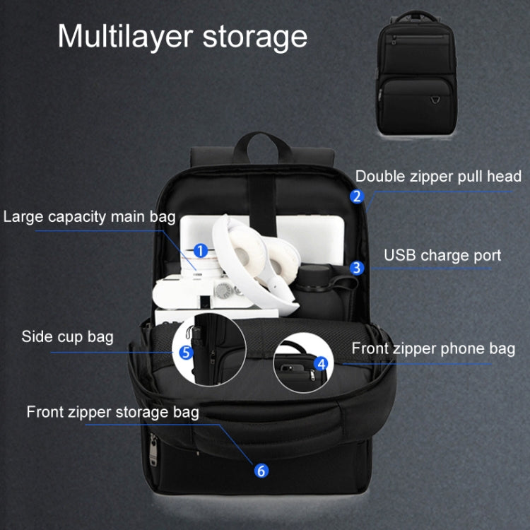 SKV B23889 Borsa per laptop da lavoro a doppia spalla di grande capacità da uomo, B23889