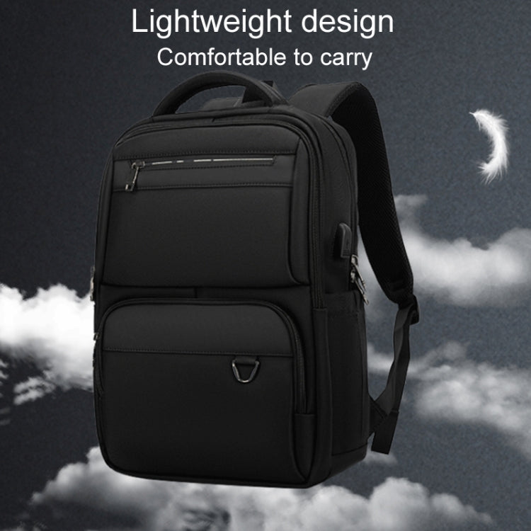 SKV B23889 Borsa per laptop da lavoro a doppia spalla di grande capacità da uomo, B23889