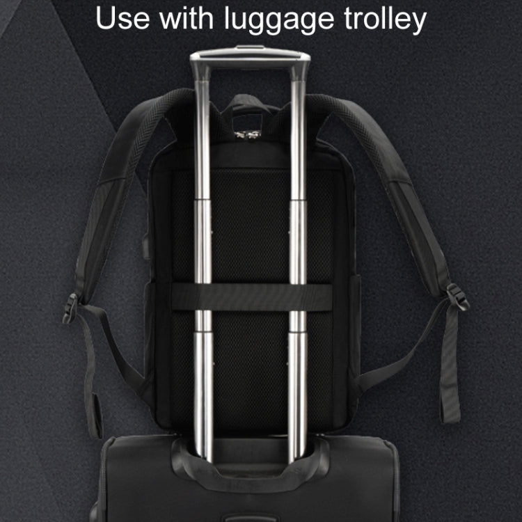 SKV B23889 Borsa per laptop da lavoro a doppia spalla di grande capacità da uomo, B23889