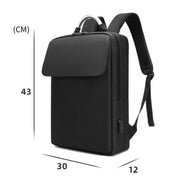 SKV BLB21282 Zaino per laptop leggero e di grande capacità, da viaggio, da lavoro, da uomo, con doppia tracolla
