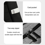 SKV BLB21282 Zaino per laptop leggero e di grande capacità, da viaggio, da lavoro, da uomo, con doppia tracolla