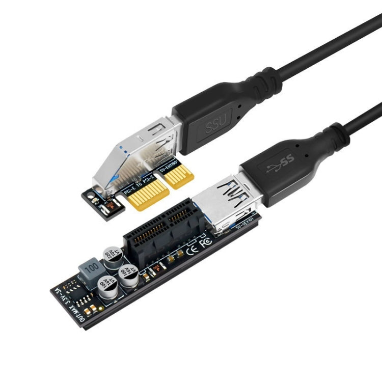 Cavo di estensione dell'interfaccia SSU PCI-E a X1, 0.3m, 0.6m, 1m, 1.5m