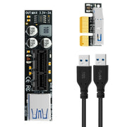 Cavo di estensione dell'interfaccia SSU PCI-E a X1, 0.3m, 0.6m, 1m, 1.5m