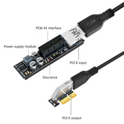 Cavo di estensione dell'interfaccia SSU PCI-E a X1, 0.3m, 0.6m, 1m, 1.5m
