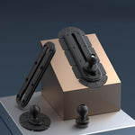 Supporto di controllo centrale modificato per auto SUV, base scorrevole, Paste Rail Base, Screw Rail Base, Paste Elliptical Base, 1 inch Rail Ball Head