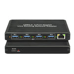 Adattatore di rete Gigabit USB3.0 a 4 porte, router Plug and Play, 4-Ports