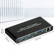 Adattatore di rete Gigabit USB3.0 a 4 porte, router Plug and Play, 4-Ports