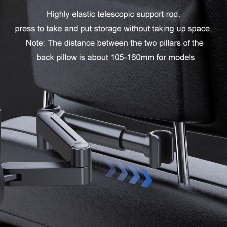 Supporto per tablet e telefono cellulare sullo schienale del sedile dell'auto, A081B+X159, A081+X159