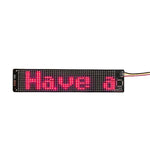 Schermo pubblicitario LED flessibile Bluetooth 155x32 mm